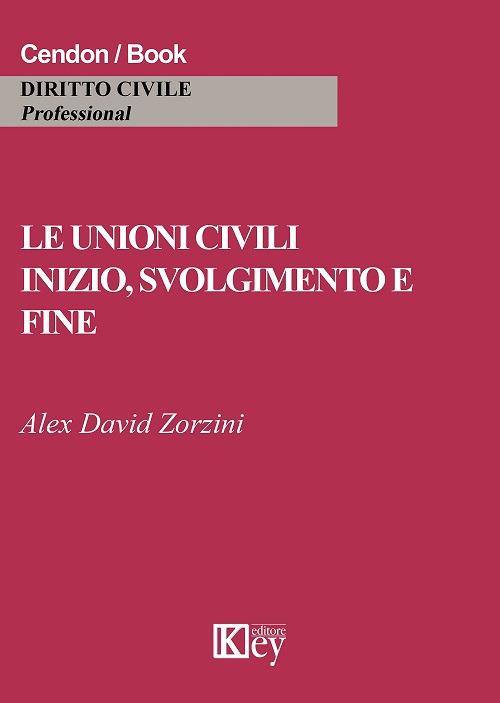 Le unioni civili. Inizio, svolgimento e fine - Alex David Zorzini - copertina