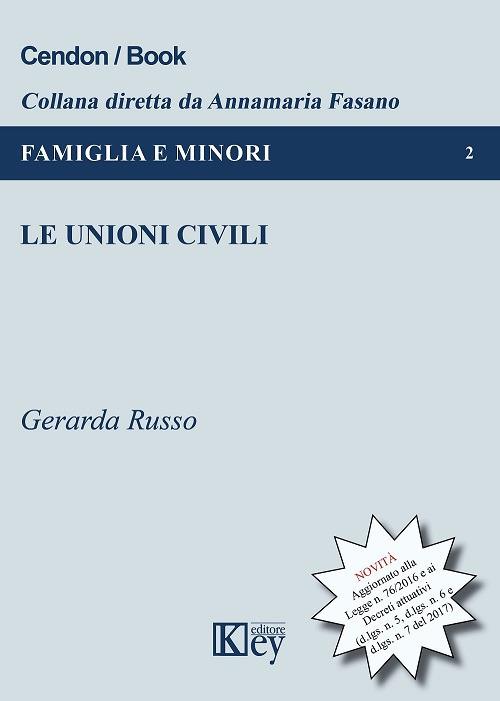 Le unioni civili - Gerarda Russo - copertina