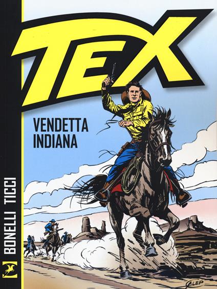 Tex. Vendetta indiana - Gianluigi Bonelli - copertina