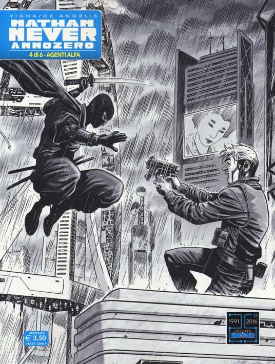 Nathan Never. Anno Zero. Vol. 4: Agenti Alfa - Bepi Vigna,Roberto De Angelis - copertina