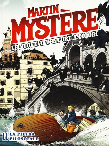 Martin Mystère. Le nuove avventure a colori. Vol. 11: La pietra filosofale - I "Mysteriani" - copertina