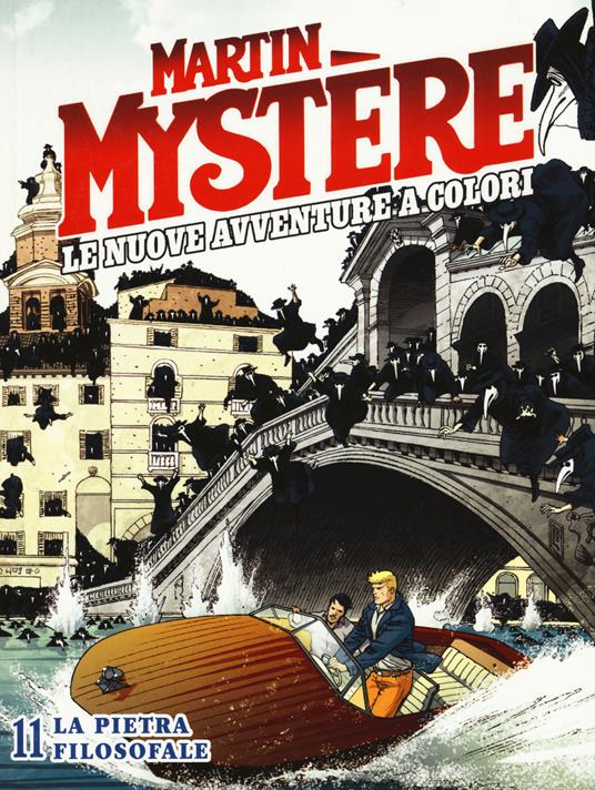 Martin Mystère. Le nuove avventure a colori. Vol. 11: La pietra filosofale - I "Mysteriani" - copertina
