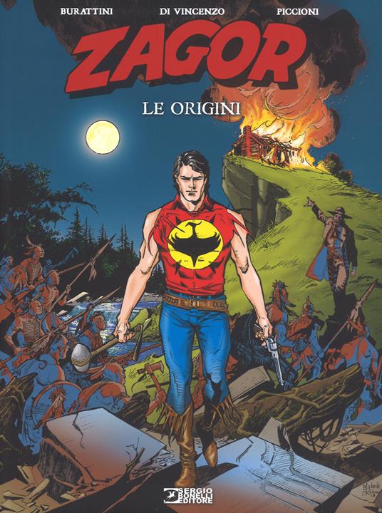 Zagor. Le origini - Moreno Burattini - copertina