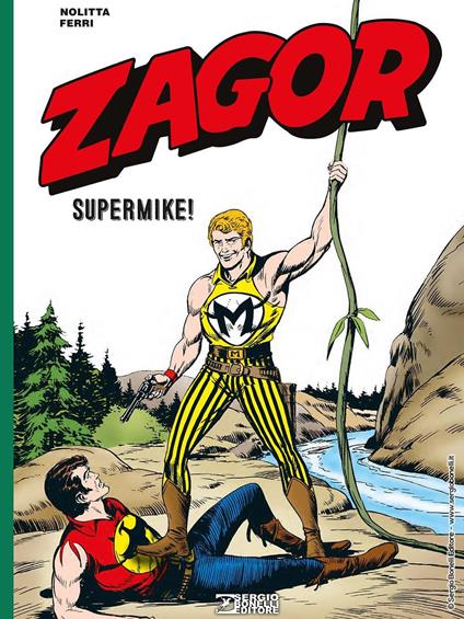 Zagor. Supermike - Guido Nolitta - copertina