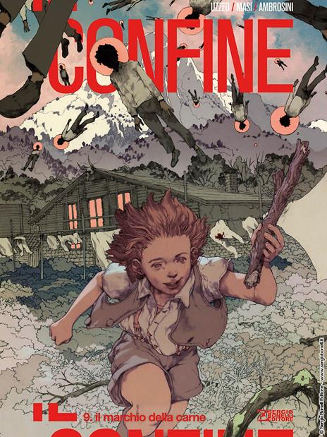 Il confine. Vol. 9: Il marchio della carne - Uzzeo Mauro,Giovanni Masi - copertina