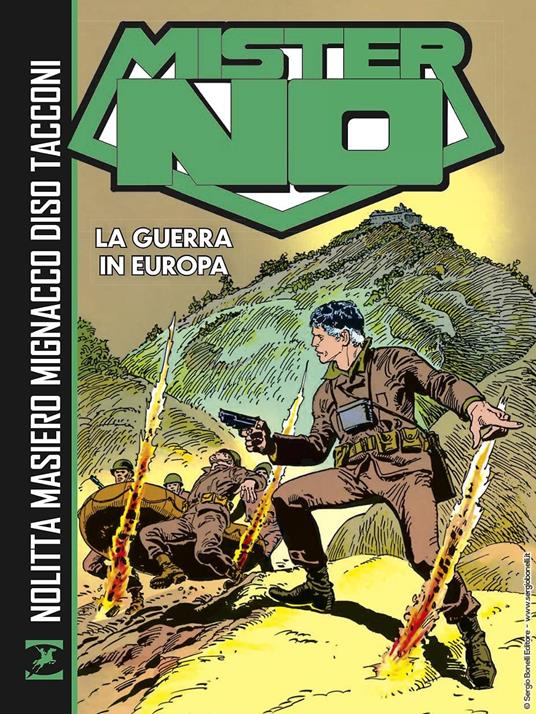 Mister No. La guerra in Europa - Luigi Mignacco,Guido Nolitta,Michele Masiero - copertina