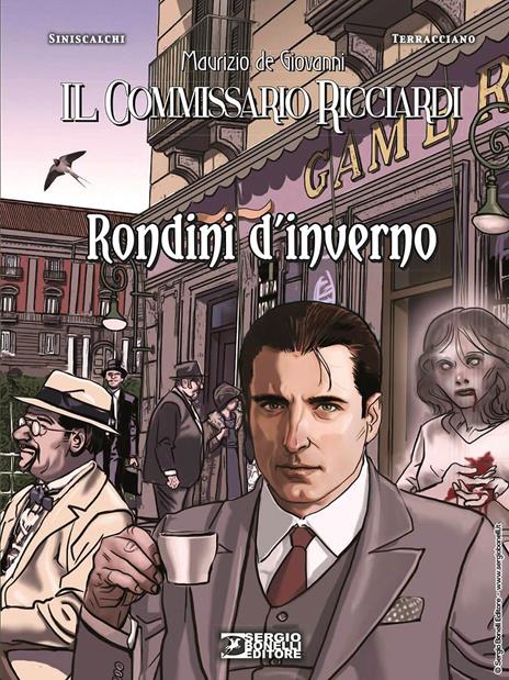 Rondini d'inverno. Il commissario Ricciardi - Maurizio de Giovanni - copertina