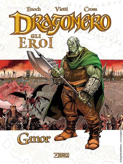 Gmor. Dragonero. Gli eroi - Luca Enoch - copertina