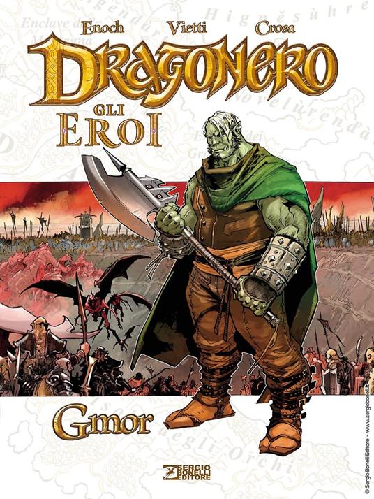 Gmor. Dragonero. Gli eroi - Luca Enoch - copertina