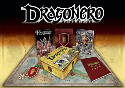 L'era oscura. Dragonero. Con mappa dell'Erondár. Con taccuino di Dragonero. Con toppa termoadesiva - Stefano Vietti,Luca Enoch - copertina