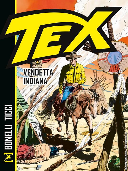 Tex. Vendetta indiana. Nuova ediz. - Gianluigi Bonelli - copertina