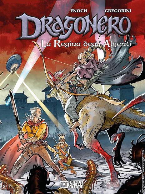 La regina degli Algenti. Dragonero - Luca Enoch - copertina