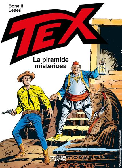 Tex. La piramide misteriosa - Gianluigi Bonelli - copertina