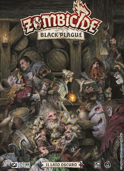 Zombicide. Black plague. Il lato oscuro - Stefano Vietti,David Preti - copertina