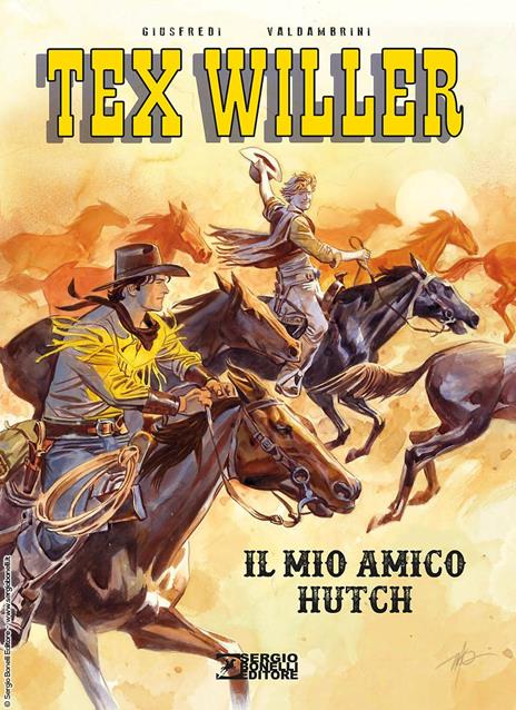 Il mio amico Hutch. Tex Willer - Giorgio Giusfredi - copertina