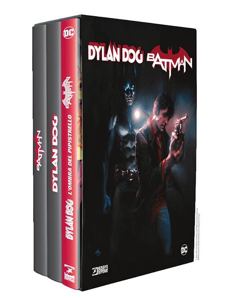 Dylan Dog/Batman. Cofanetto - Roberto Recchioni,Tiziano Sclavi,Brian Azzarello - copertina