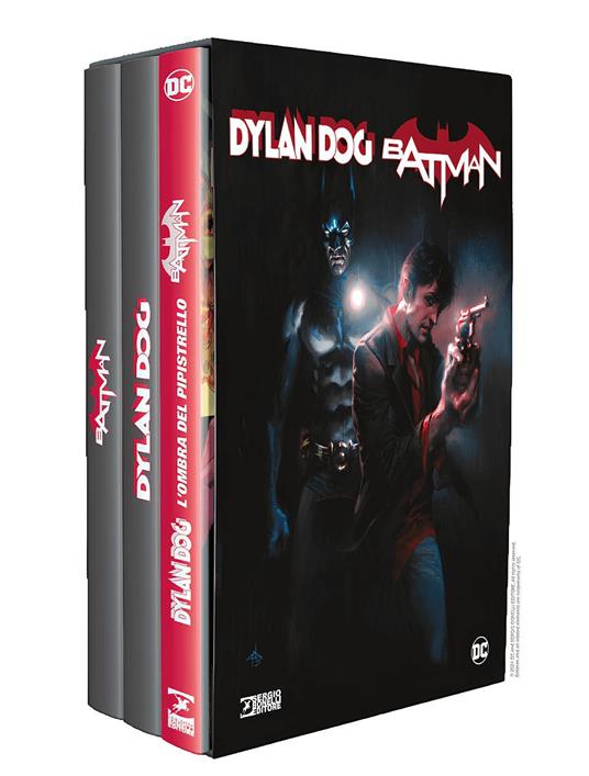 Dylan Dog/Batman. Cofanetto - Roberto Recchioni,Tiziano Sclavi,Brian Azzarello - copertina