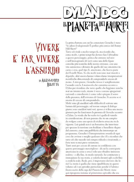 Dylan Dog. Il pianeta dei morti. Vol. 8: Una risata vi resusciterà - Alessandro Bilotta - 2