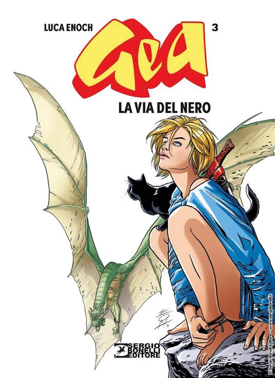 Gea. Vol. 3: La via del nero - Luca Enoch - copertina