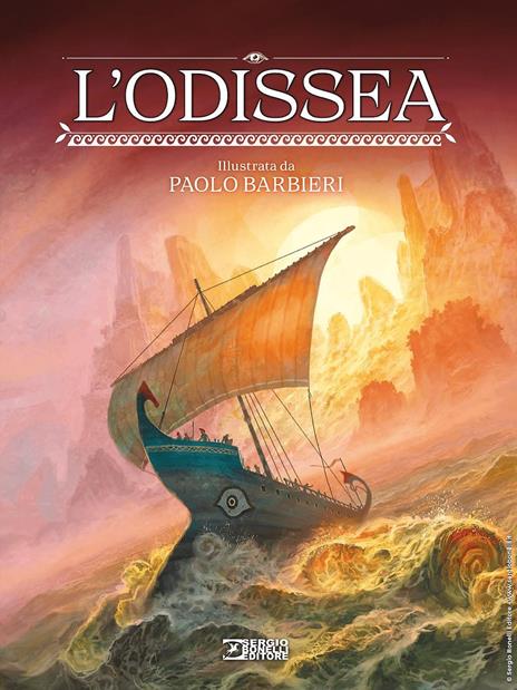 L'Odissea. Ediz. a colori - Paolo Barbieri - copertina