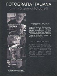 Fotografia italiana. 5 film 5 grandi fotografi: Gabriele Basilico-Gianni Berengo Gardin-Franco Fontana-Mimmo Jodice-Ferdinando Scianna. 5 DVD - copertina