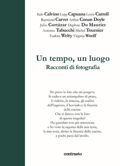 Un tempo un luogo. Racconti di fotografia - copertina