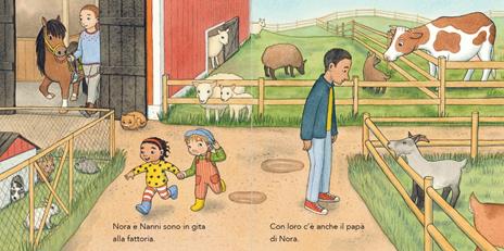 Nora e Nanni e la gita alla fattoria. Ediz. a colori - Emelie Andrén - 2