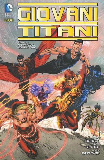 Giovani Titani. Vol. 1 - Brett Booth,Scott Lobdell - copertina