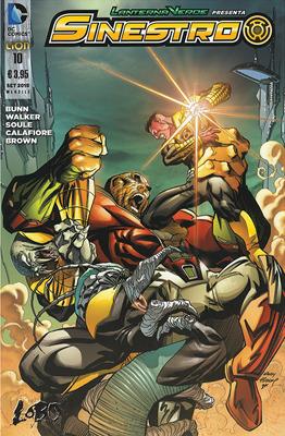 Lanterna verde presenta: Sinestro. Vol. 10 - copertina
