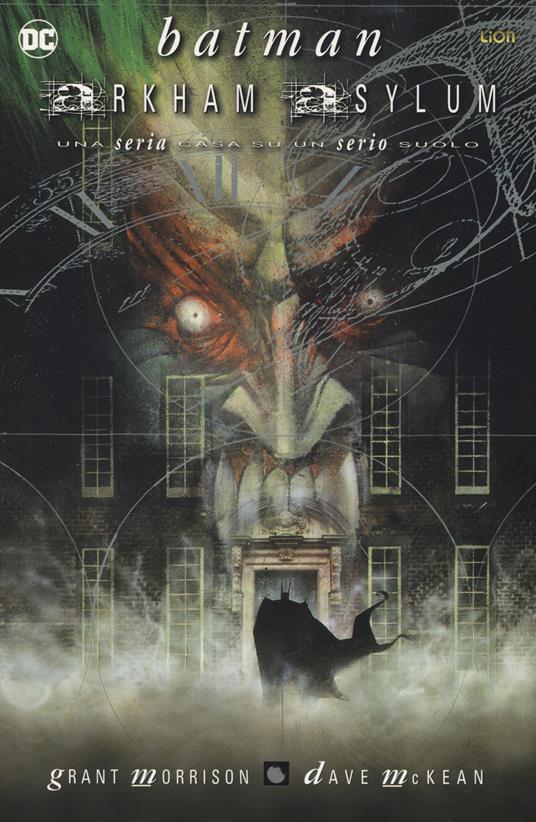 Arkham Asylum. Batman - Grant Morrison,Dave McKean - copertina