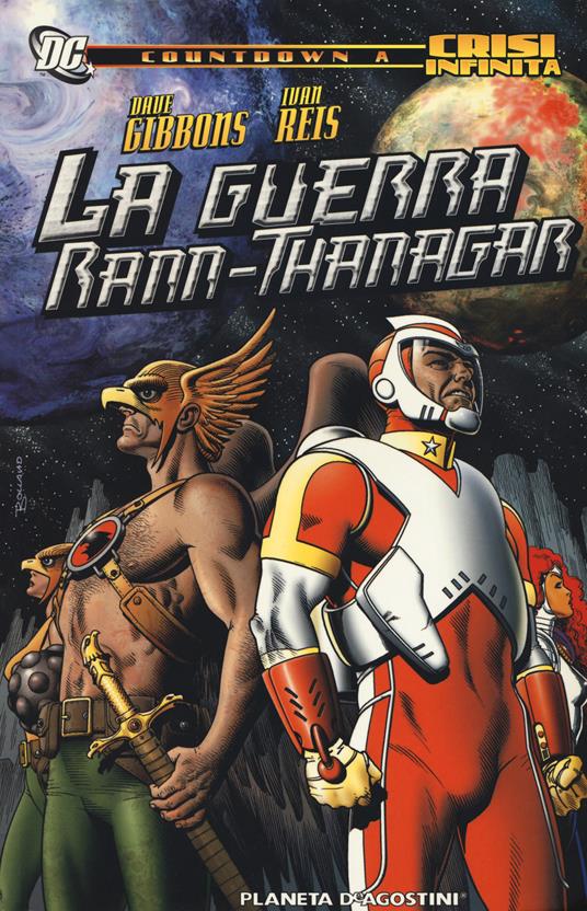 La guerra Rann-Thanagar. Countdown a Crisi infinita - Dave Gibbons - copertina