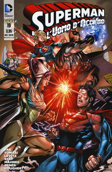 Superman l'uomo d'acciaio. Vol. 19 - Greg Pak - copertina