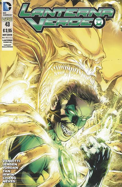 Lanterna verde. Vol. 43 - copertina