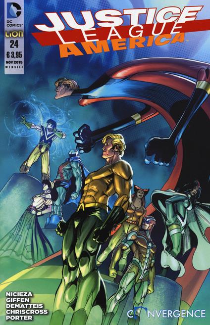 Justice League America. Vol. 24 - copertina