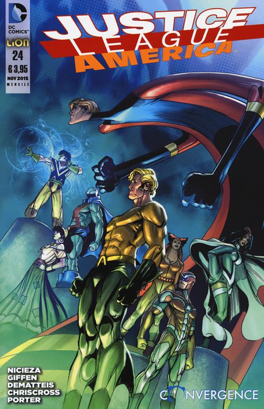 Justice League America. Vol. 24 - copertina