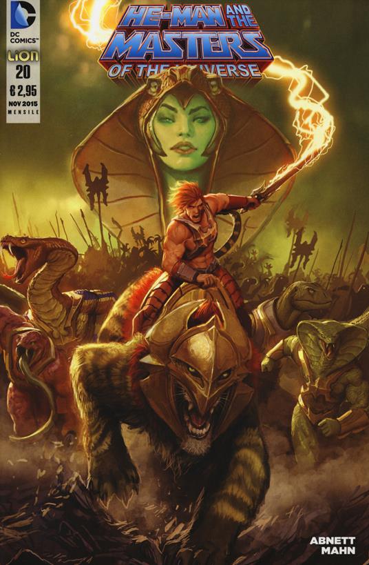 He-Man and the masters of the universe. Vol. 20 - copertina