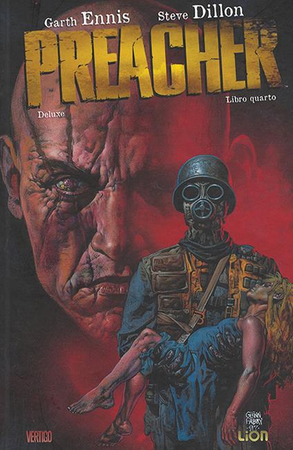 Preacher deluxe. Vol. 4 - Garth Ennis,Steve Dillon - copertina