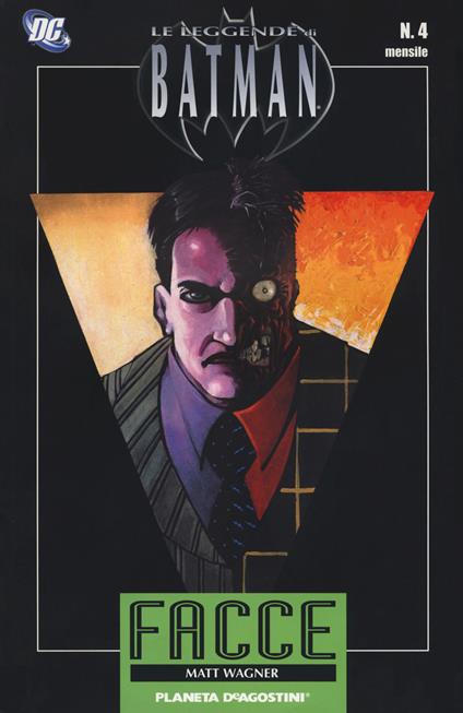 Facce. Le leggende di Batman. Vol. 4 - Matt Wagner - copertina