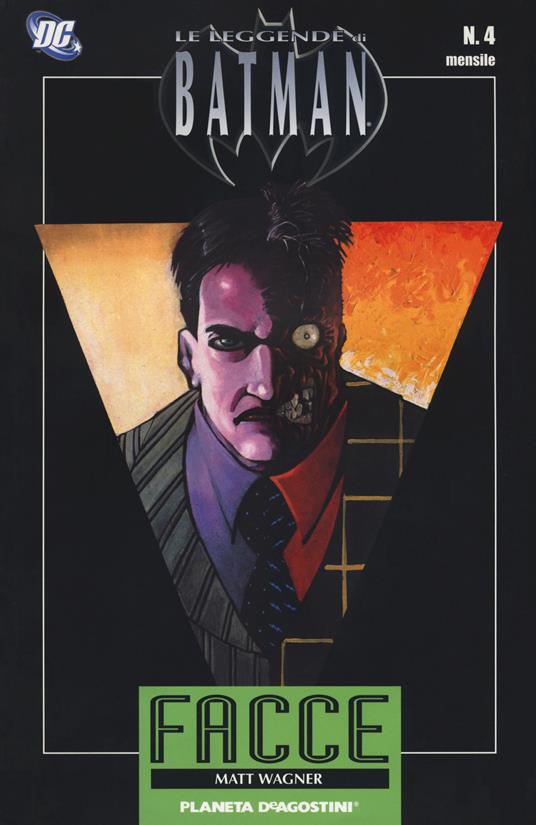 Facce. Le leggende di Batman. Vol. 4 - Matt Wagner - copertina