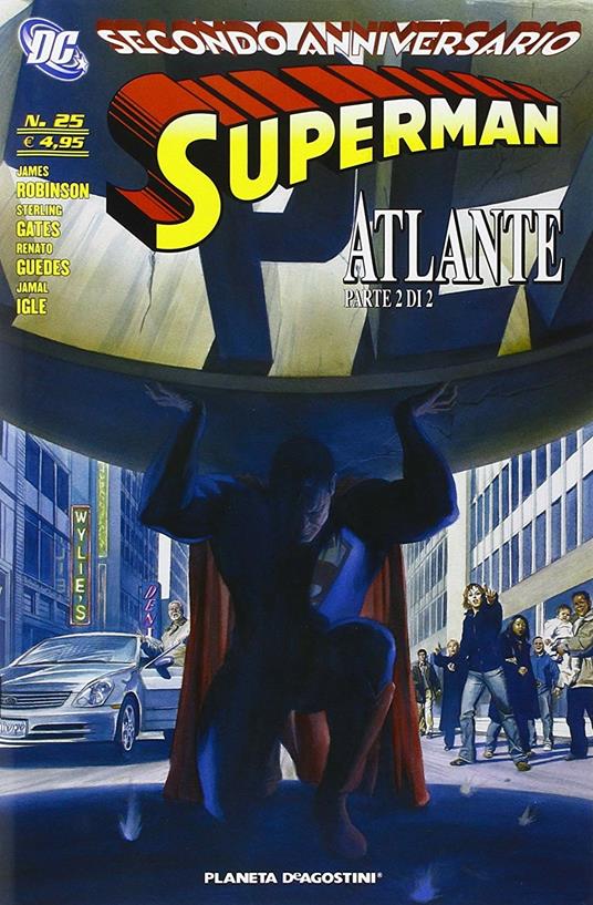 Atlante. Parte seconda. Superman. Vol. 25 - copertina