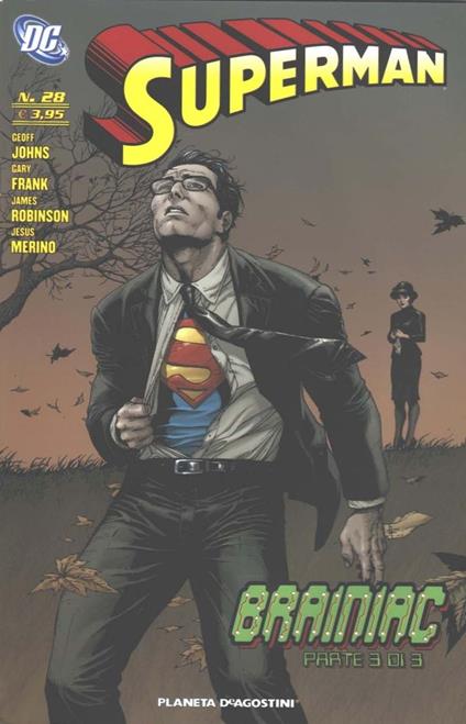 Brainiac 3. Superman. Vol. 28 - copertina