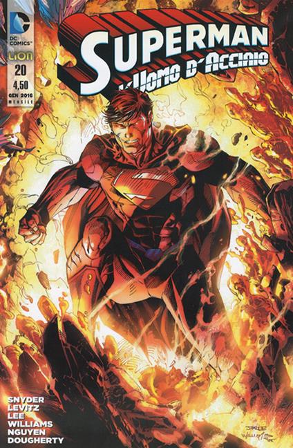Superman. L'uomo d'acciaio. Vol. 20 - copertina