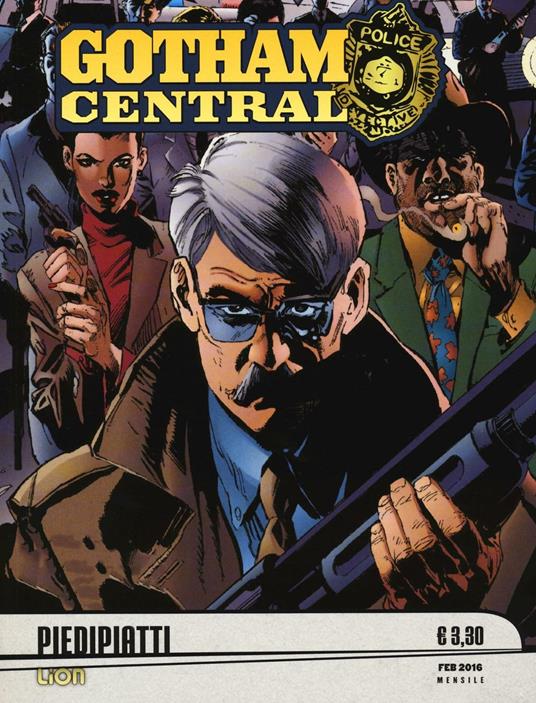Piedipiatti. Gotham central. Vol. 12 - copertina