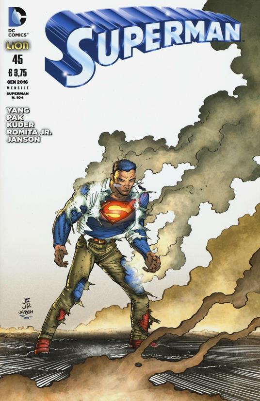 Superman. Vol. 104 - Gene Luen Yang,Greg Pak - copertina