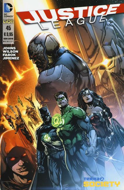 Justice League. Vol. 45 - Geoff Johns - copertina