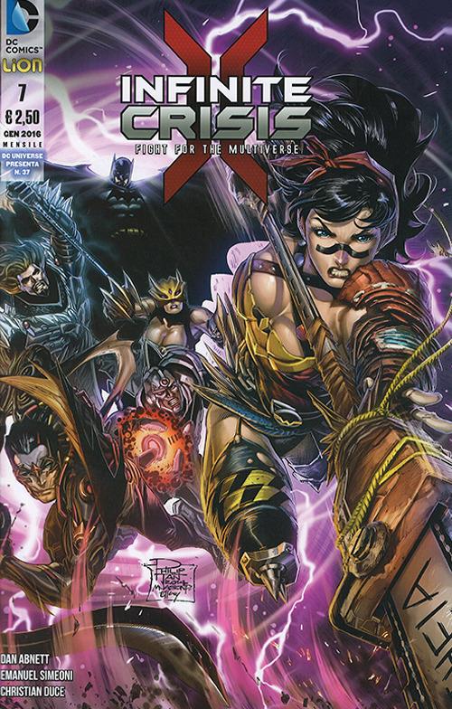 Infinite crisis. Fight for multiverse. Vol. 7 - Dan Abnett,Emanuel Simeoni,Christian Duce - copertina