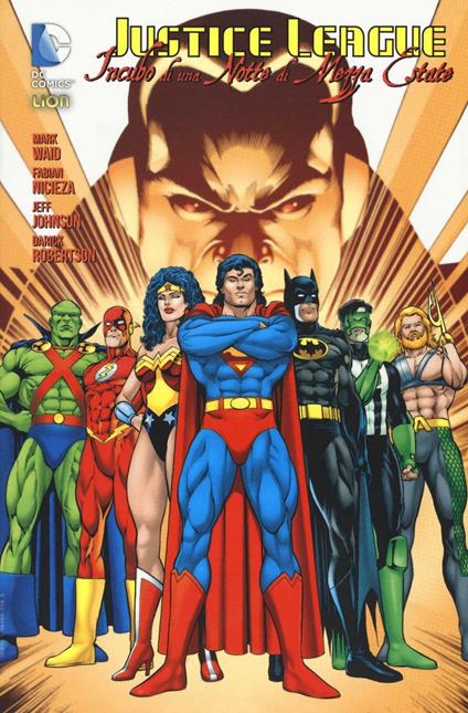 Incubo di una notte di mezza estate. Justice League - copertina