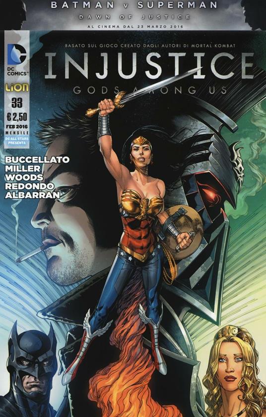 Injustice. Gods among us. Vol. 33 - Brian Buccellato,Mike Miller,Bruno Redondo - copertina