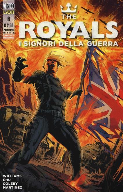 The Royals. I signori della guerra. Vol. 6 - Rob Williams - copertina