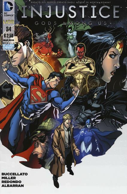 Injustice. Gods among us. Vol. 34 - Brian Buccellato - copertina